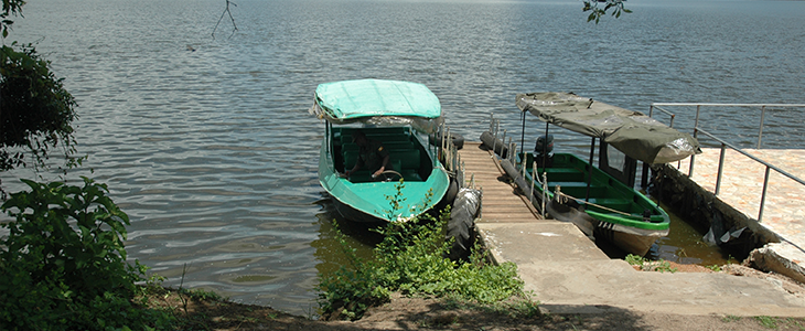 boat cruise on lake mburo